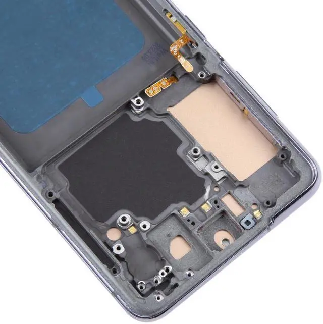 Alt view image 5 of 7 - For Samsung Galaxy S21 5G SM-G991 TFT LCD Screen Digitizer Full Assembly with Frame (Grey)