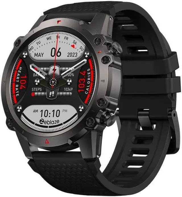 Main image of Zeblaze Vibe 7 Lite 1.47 inch IPS Screen 3 ATM IP69K Waterproof Smart Watch, Support Voice Call / Health Monitoring (Black)