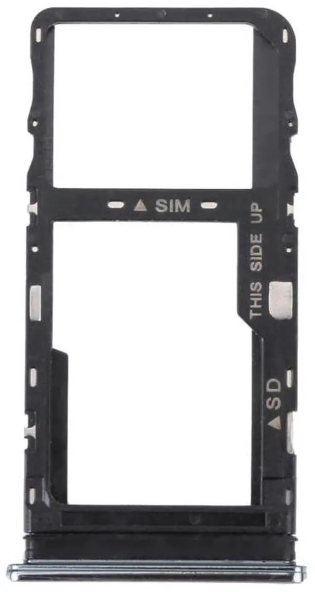 Main image of Original SIM Card Tray + Micro SD Card Tray for TCL 10L/10 Lite T770H T770B(Silver)