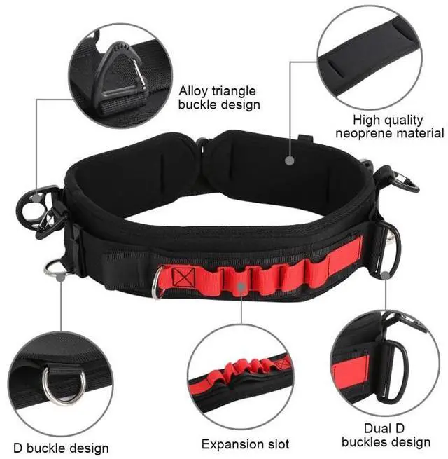 Alt view image 5 of 7 - PULUZ Multi-functional Bundle Waistband Strap Belt with Hook for SLR / DSLR Cameras