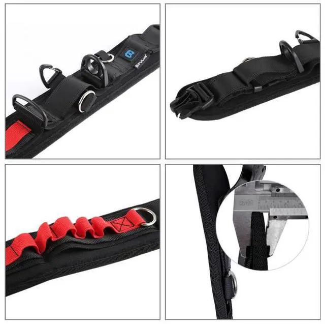 Alt view image 6 of 7 - PULUZ Multi-functional Bundle Waistband Strap Belt with Hook for SLR / DSLR Cameras