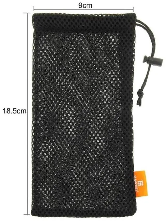 Alt view image 3 of 7 - HAWEEL Pouch Bag for Smart Phones, Power Bank and other Accessories, Size up to 5.5 inch(Grey)