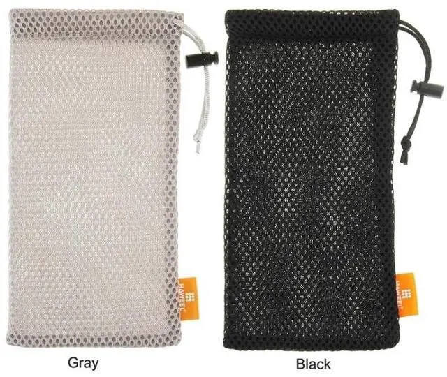 Alt view image 7 of 7 - HAWEEL Pouch Bag for Smart Phones, Power Bank and other Accessories, Size up to 5.5 inch(Grey)