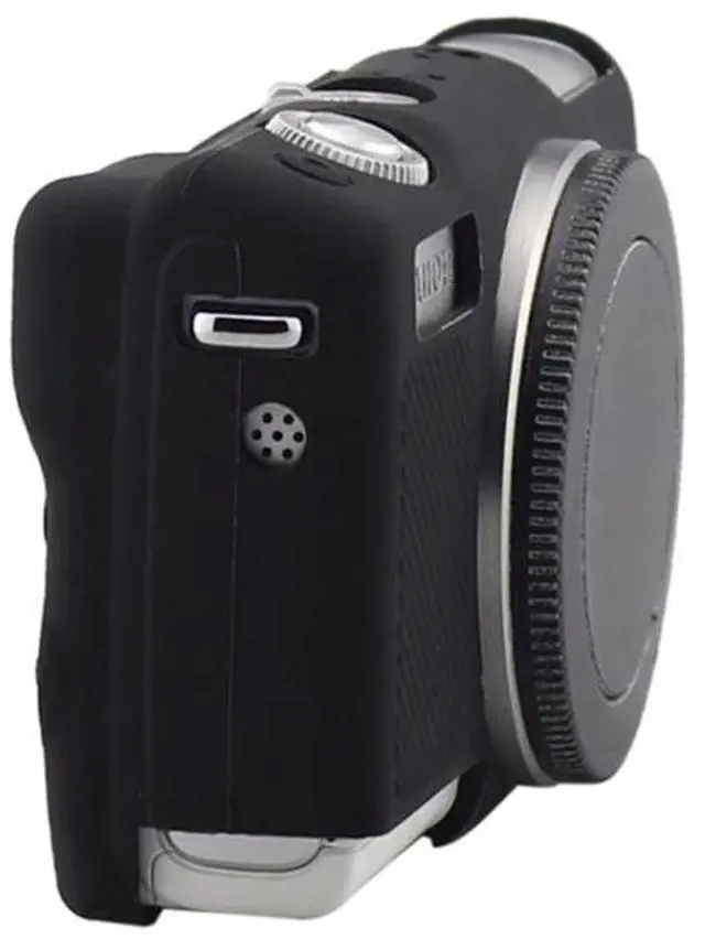 Alt view image 2 of 6 - Soft Silicone Protective Case for Canon EOS M200 (Brown)