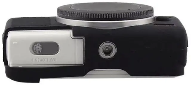 Alt view image 5 of 6 - Soft Silicone Protective Case for Canon EOS M200 (Brown)