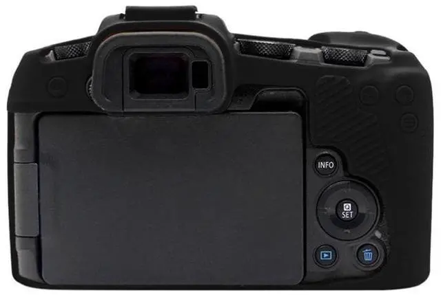 Alt view image 3 of 7 - PULUZ Soft Silicone Protective Case for Canon EOS RP(Black)