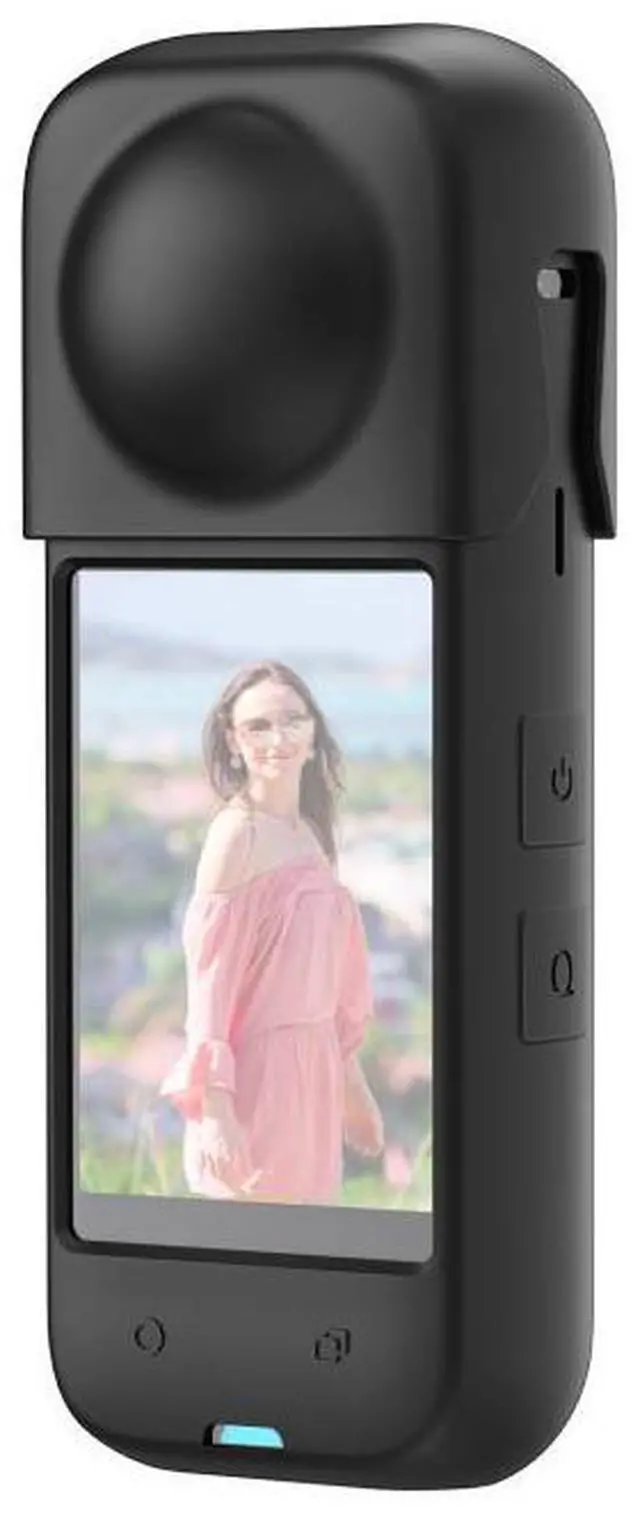 Alt view image 3 of 7 - For Insta360 X4 PULUZ Full Body Dust-proof Silicone Protective Case (White)