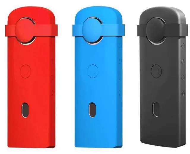 Alt view image 2 of 7 - PULUZ Silicone Protective Case with Lens Cover for Ricoh Theta SC2 360 Panoramic Camera(Black)
