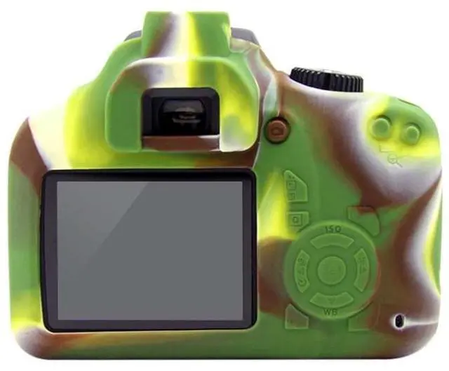 Alt view image 3 of 7 - PULUZ Soft Silicone Protective Case for Canon EOS 3000D / 4000D(Red)