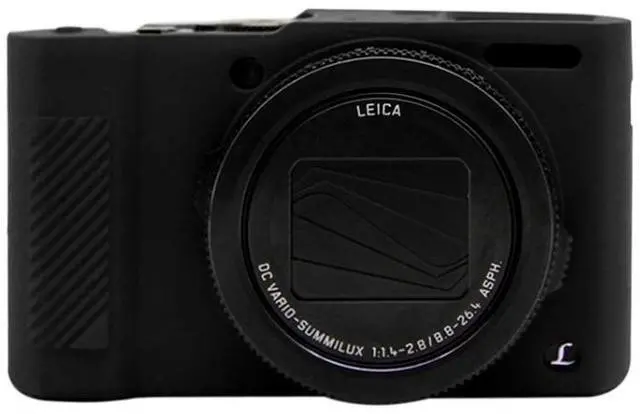 Alt view image 2 of 7 - PULUZ Soft Silicone Protective Case for Panasonic Lumix LX10(Coffee)
