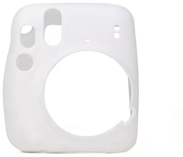 Main image of Camera Jelly Color Silicone Protective Cover For Fujifilm Instax mini 11(White)