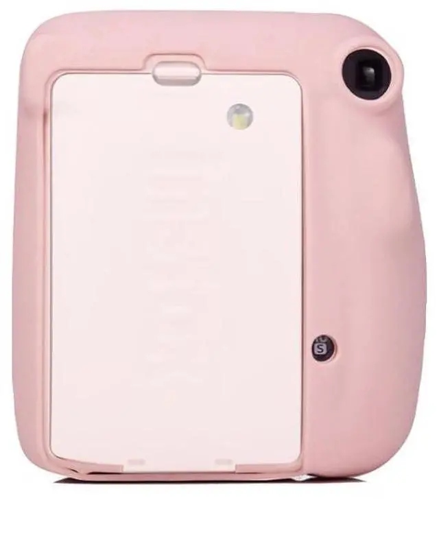 Alt view image 6 of 6 - Camera Jelly Color Silicone Protective Cover For Fujifilm Instax mini 11(White)