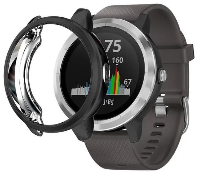 Main image of For Garmin Vivoactive 3 TPU Protective Case(Black)