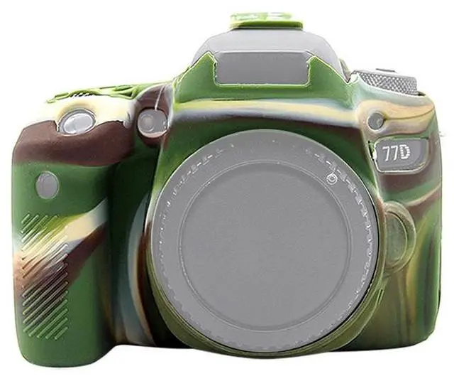 Main image of PULUZ Soft Silicone Protective Case for Canon EOS 77D(Camouflage)