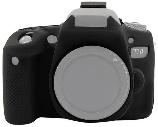 Main image of PULUZ Soft Silicone Protective Case for Canon EOS 77D(Black)