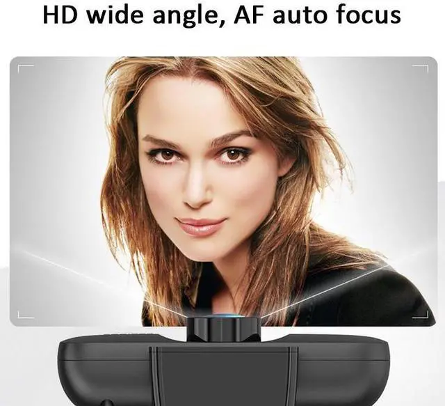 Alt view image 3 of 7 - HD Version 1080P C60 Webcast Webcam High-Definition Computer Camera With Microphone, Cable Length: 2.5m HD Version 1080P