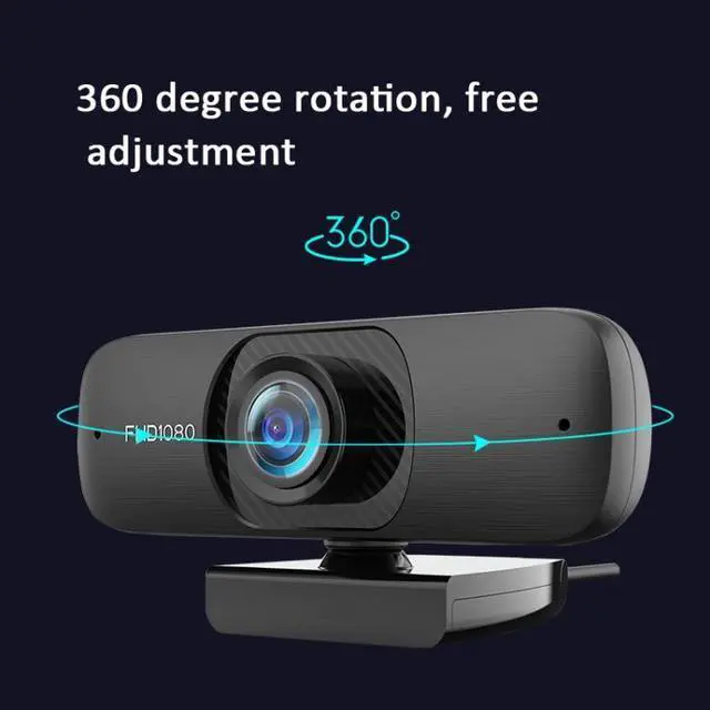 Alt view image 4 of 7 - HD Version 1080P C60 Webcast Webcam High-Definition Computer Camera With Microphone, Cable Length: 2.5m HD Version 1080P