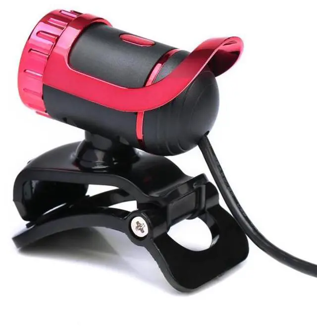 Alt view image 2 of 6 - HXSJ A859 480P Computer Network Course Camera Video USB Camera Built-in Sound-absorbing Microphone(No Camera Function Red) Red