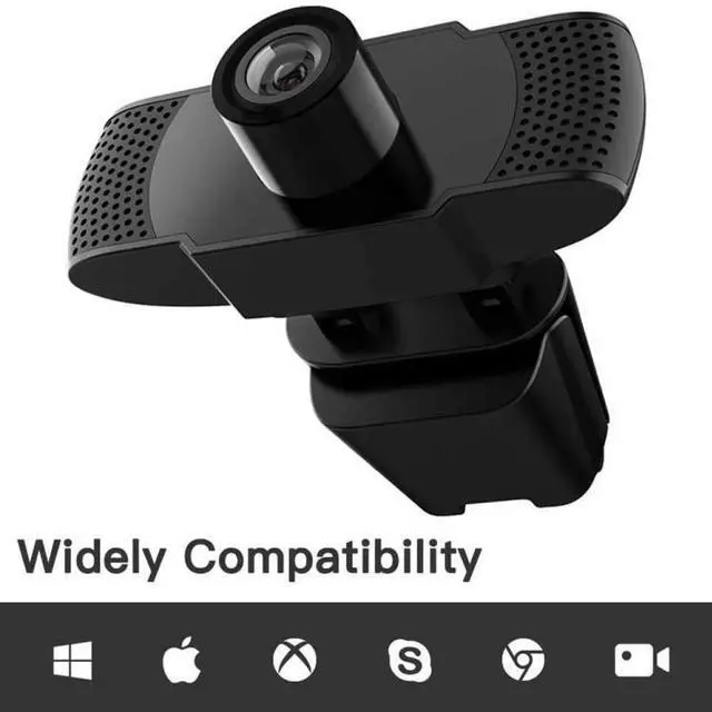 Alt view image 5 of 7 - HD 1080P Megapixels USB Webcam Camera CMOS Sensor with MIC for Computer PC Laptops