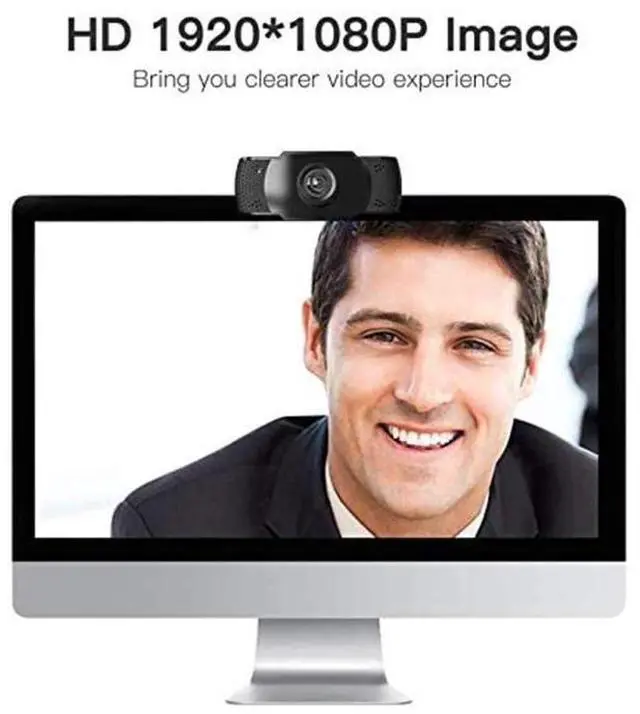 Alt view image 7 of 7 - HD 1080P Megapixels USB Webcam Camera CMOS Sensor with MIC for Computer PC Laptops