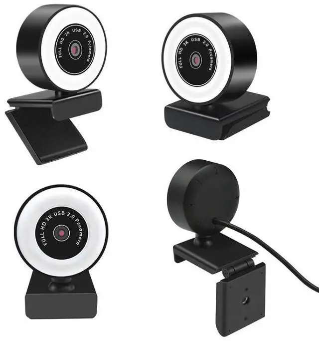 Alt view image 2 of 7 - A9mini USB Drive-Free HD Fill Light Camera with Microphone, Pixel:2.0 Million Pixels 1080P 1080P