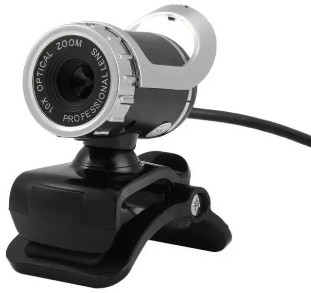 Main image of HXSJ A859 480P Computer Network Course Camera Video USB Camera Built-in Sound-absorbing Microphone(Black) No Camera Function Black
