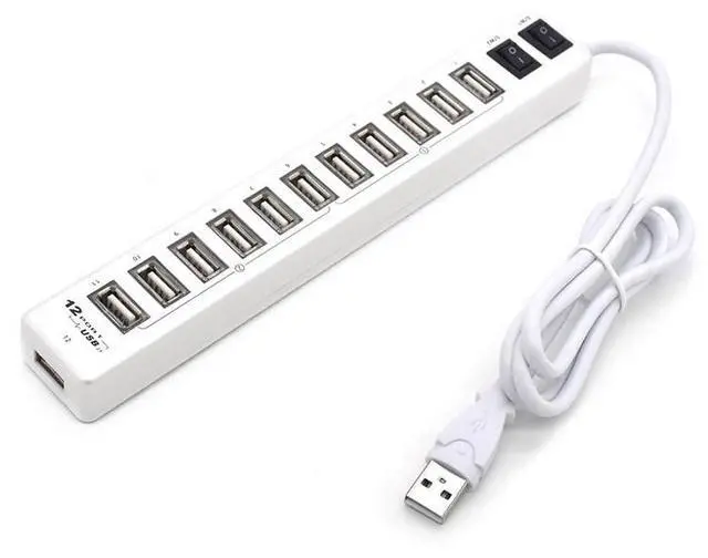 Main image of 12-Port USB 2.0 HUBSuitable for Notebook / Netbook(White)