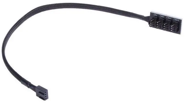 Alt view image 3 of 7 - 2 PCS Computer Fan PWM Hub Computer Chassis Fan Hub(A Drag Five)