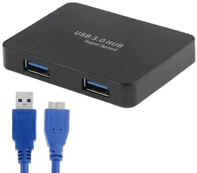 Main image of CR-H302 Mirror Surface 4 Ports USB 3.0 Super Speed 5Gbps HUB + 60cm USB 3.0 Transmission Cable(Black)