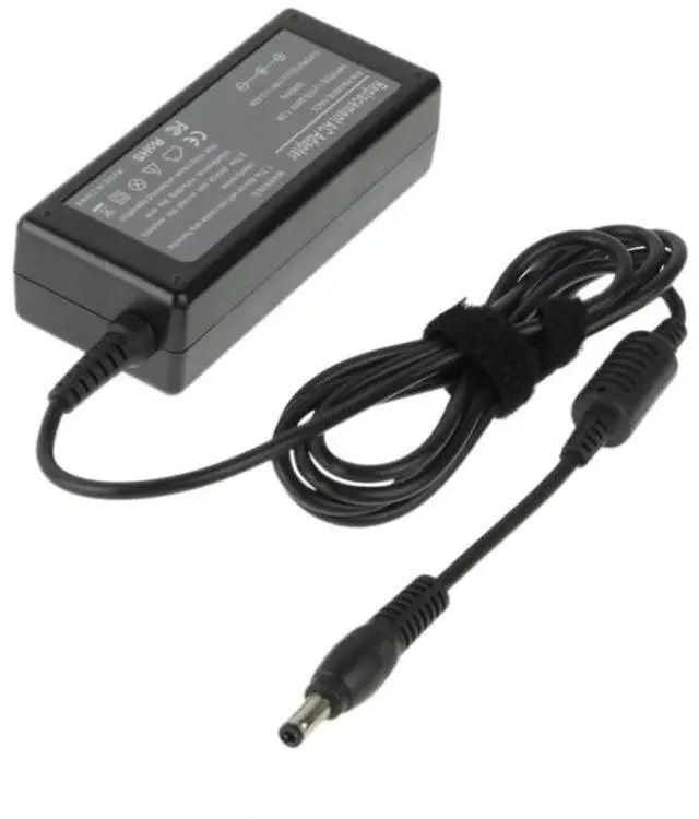Alt view image 3 of 6 - 19V 3.42A AC Power Adapter for Toshiba Notebook, Output Tips: 5.5 x 2.5mm(Black)