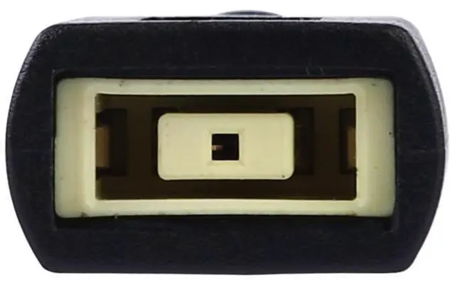 Alt view image 5 of 5 - 5.5 x 2.5mm Male to for Big Square USB Female Plug Power Adapter For Thinkpad / ThinkBook / Xiaoxin (Black)