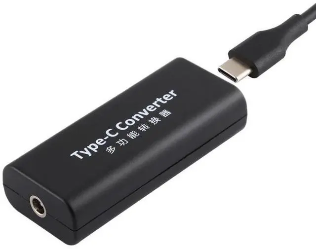 Main image of DC 4.8 x 1.7mm Power Jack Female to USB-C / Type-C Female Power Connector Adapter with 15cm USB-C / Type C Cable