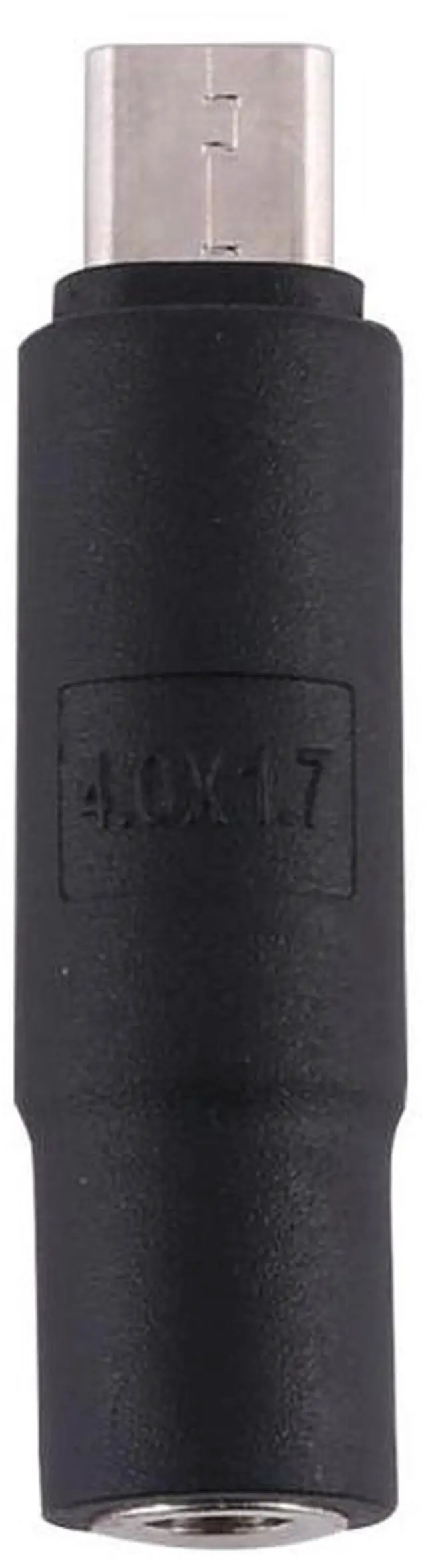 Alt view image 4 of 6 - 10 PCS 4.0 x 1.7mm to Micro USB DC Power Plug Connector