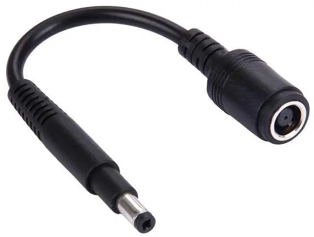 Main image of 4.8 x 1.7mm Male to 7.4 x 5.0mm Female Interfaces Power Adapter Cable for Laptop Notebook, Length: 10cm