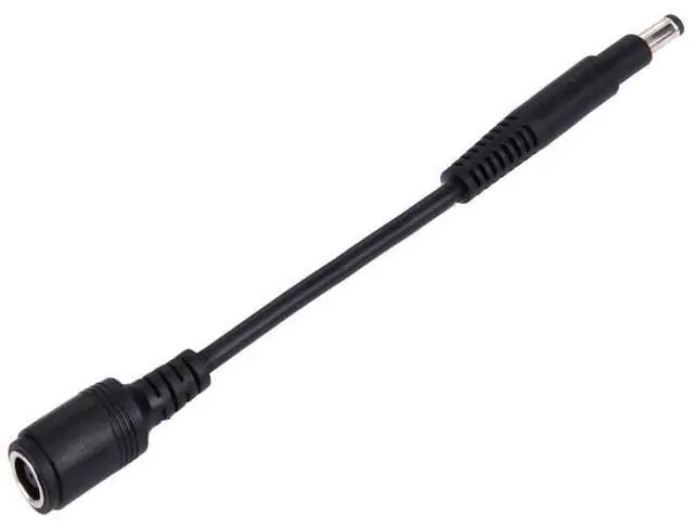 Alt view image 2 of 4 - 4.8 x 1.7mm Male to 7.4 x 5.0mm Female Interfaces Power Adapter Cable for Laptop Notebook, Length: 10cm
