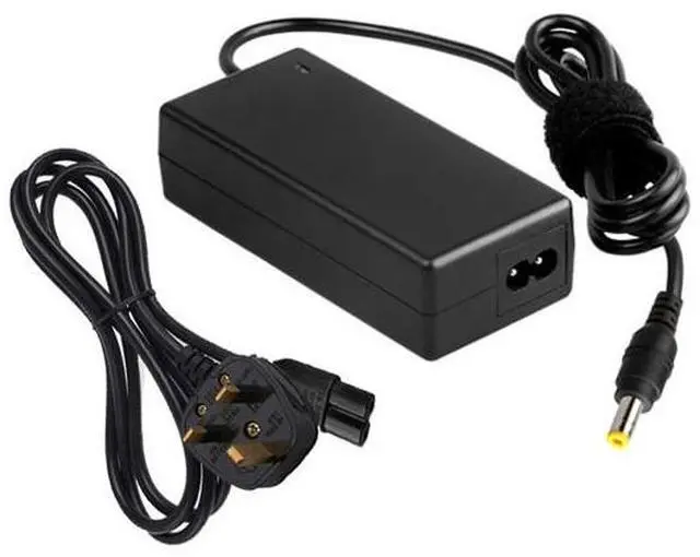 Main image of UK Plug AC Adapter 19V 4.74A 90W for Toshiba Laptop, Output Tips: 5.5x2.5mm Black