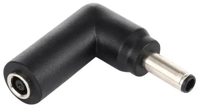 Alt view image 3 of 5 - 10 PCS 4.5 x 3.0mm Female to 4.5 x 3.0mm Male Plug Elbow Adapter Connector