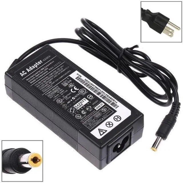 Main image of US Plug AC Adapter 20V 3.25A 65W for Notebook, Output Tips: 5.5 x 2.5mm
