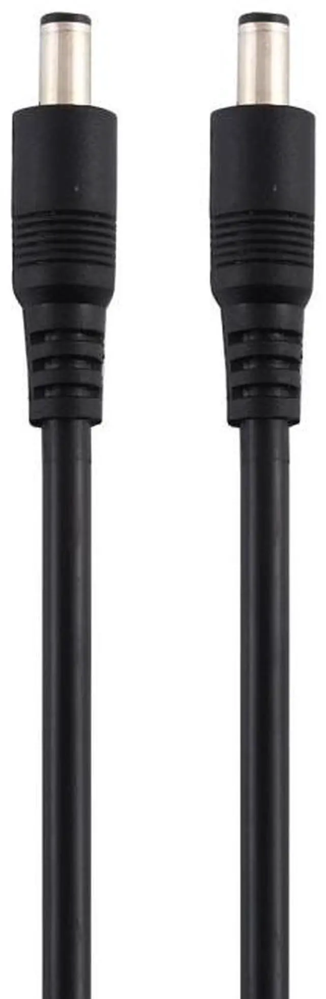 Alt view image 2 of 6 - 8A DC Power Plug 5.5 x 2.1mm Male to Male Adapter Connector Cable, Length:1m 1m (Black)