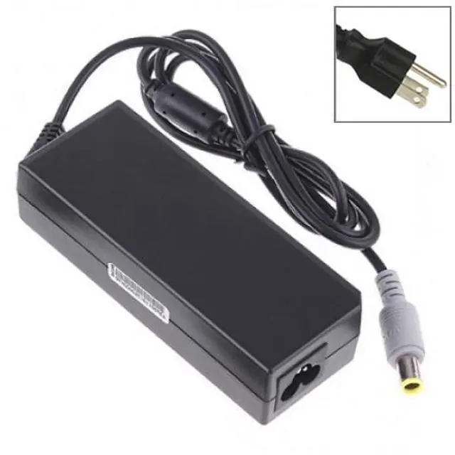 Main image of US Plug AC Adapter 20V 4.5A 90W for Notebook, Output Tips: 8.0x7.4mm Black