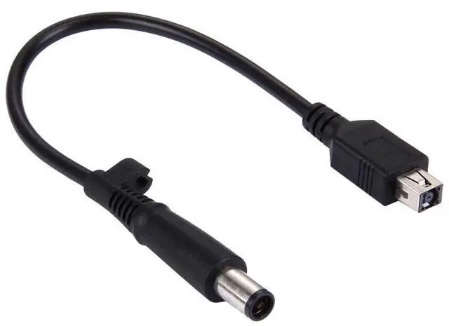 Main image of 4.5 x 3.0mm Female to 7.4 x 5.0mm Male Interfaces Power Adapter Cable for Laptop Notebook, Length: 20cm
