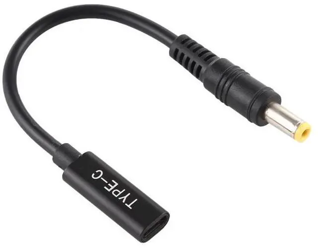 Alt view image 2 of 6 - DP USB-C / Type-C to 5.5 x 2.5mm Power Adapter Charger Cable