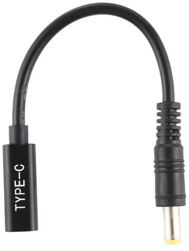 Alt view image 4 of 6 - DP USB-C / Type-C to 5.5 x 2.5mm Power Adapter Charger Cable