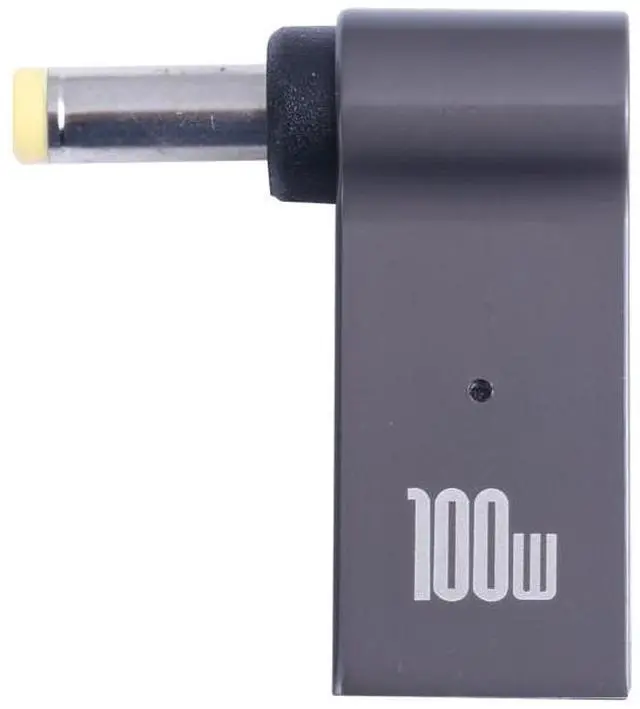 Alt view image 2 of 5 - 100W USB-C / Type-C Female to DC 4.8x1.7mm Male Computer Charging Adapter