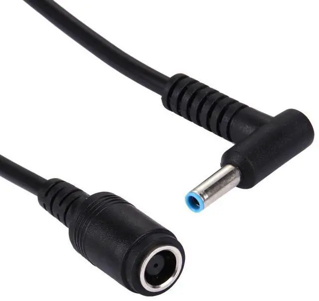 Alt view image 4 of 5 - 4.5 x 3.0mm Bent Male to 7.4 x 5.0mm Female Interfaces Power Adapter Cable for Laptop Notebook, Length: 10cm