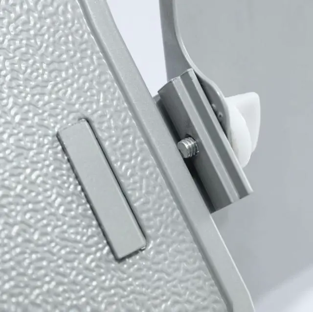 Alt view image 3 of 7 - T8 Aluminum Alloy Folding & Lifting Laptop Desk Office Desk Heightening Bracket with Fan & Mouse Board (Silver) with Fan & Mouse Board (Silver)