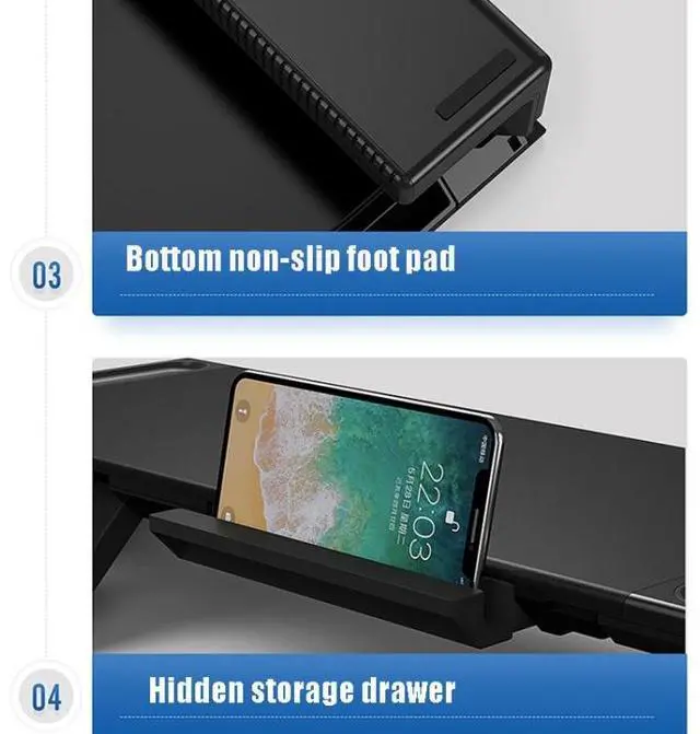 Alt view image 4 of 7 - AP2002-2-A Display Increase Rack Notebook Storage BracketOlmaster, Style:Classic Style Classic Style