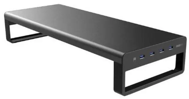 Alt view image 2 of 7 - Vaydeer Computer Monitor Increased Desktop Screen Desktop Storage Base Simple Configuration