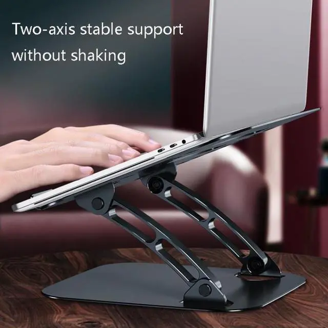 Alt view image 3 of 6 - N8 Laptop Holder Aluminum Alloy Laptop Holder (Black)