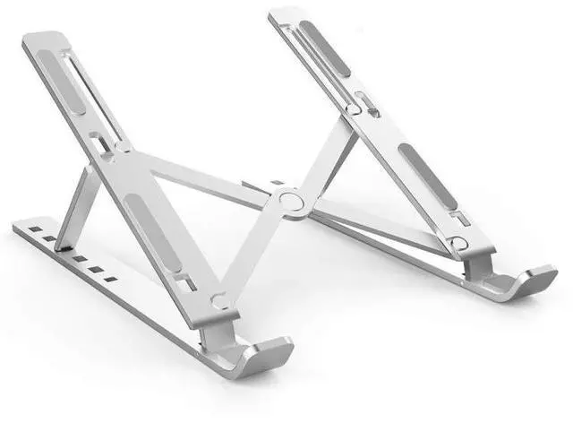 Alt view image 2 of 7 - Aluminum Alloy Couch Notebook Mount Sofa Foldable Laptop Stand(Black)